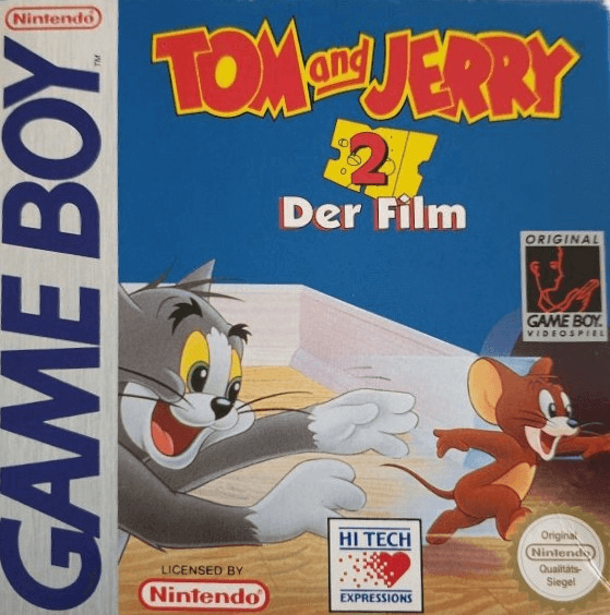 Tom & Jerry 2: The Film box art for GameBoy